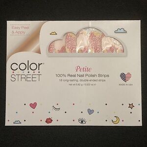 ⭐️ Color Street What In Carnation Petite Nail Polish Strips Set
